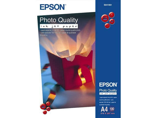 Fotopapier Epson A4 104g foto mat/d100v
