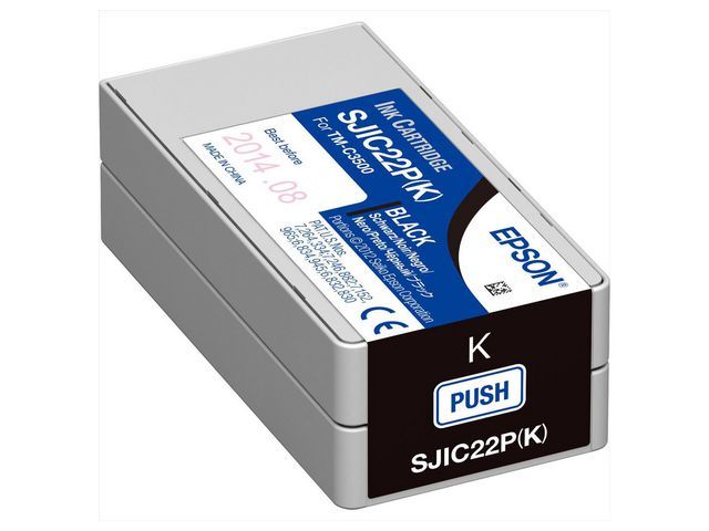 Epson Epson SJIC22P(C) - zwart - origineel - inktcartridge