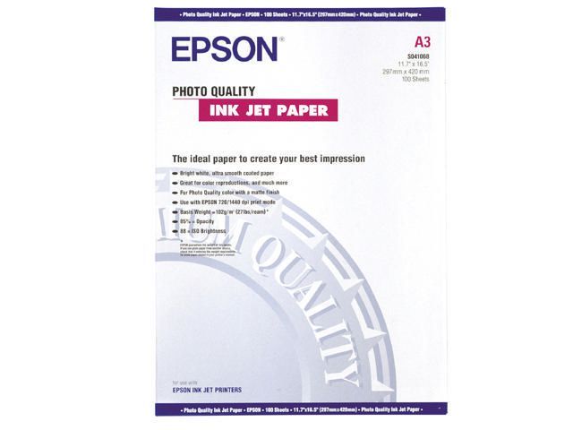 Fotopapier Epson A3 720dpi/doos 100v