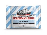 Fisherman's Friend Original Extra Strong Keelpastilles, Suikervrij (doos 24 x 25 gram)