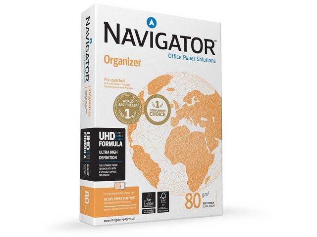 Papier Navigator Org A4 80g 4GT/ds5x500v