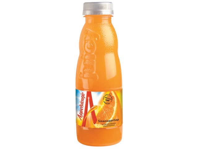 Appelsientje Sap in petfles Sinaasappelsap, 0,4 liter per fles (pak 12 stuks)