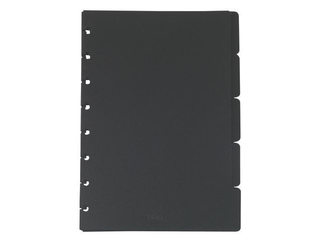 ARC Index Dividers Poly A5 5-Pack Black (package 5 each)
