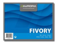 Systeemkaart Aurora 150x200 wit/pak 100