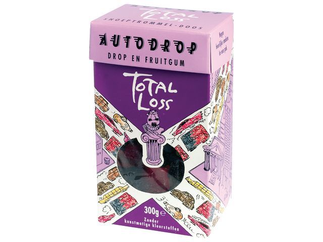 AUTODROP Autodrop snoeptrommel Total loss/ds300g (verpakking 300 gram)