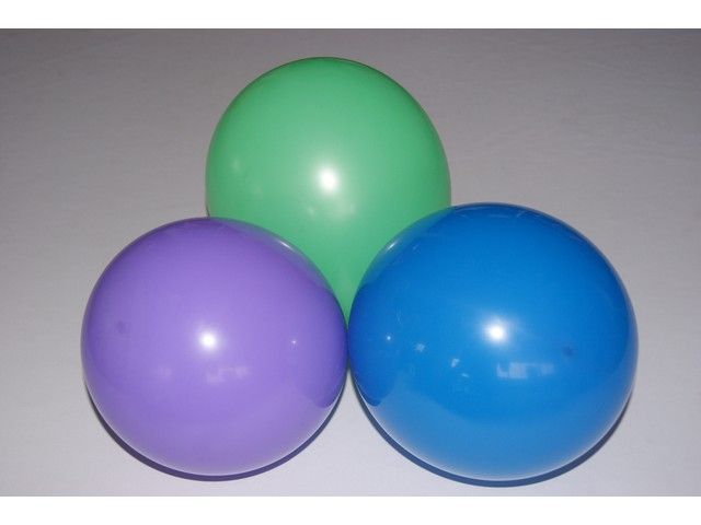 Ballon 28cm assorti kleur/pak 100
