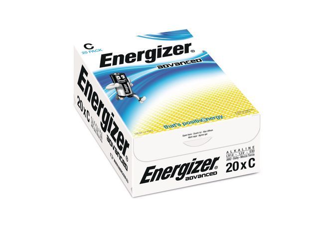 Batterij Energizer Advanced C / pak20