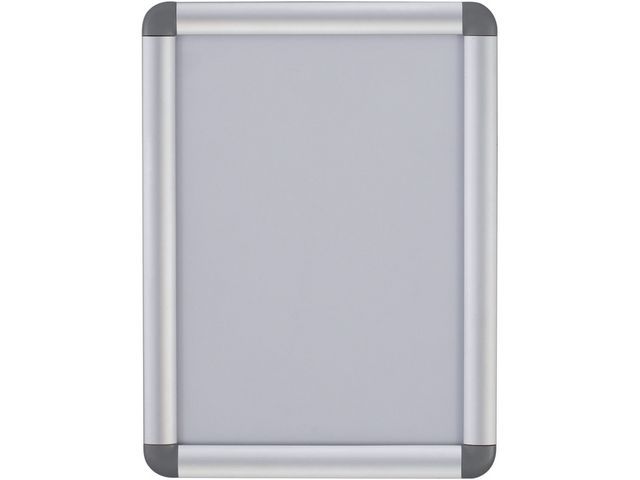 Bi-Office Curled Snap-display, helder, aluminium frame, A3-formaat