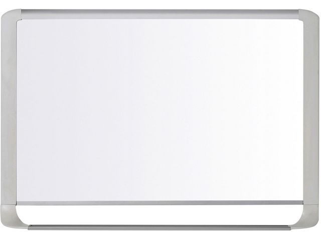 Bi-Office MasterVision, magnetisch whiteboard, email, glanzend wit oppervlak, lichtgrijs frame, 600 x 900 mm