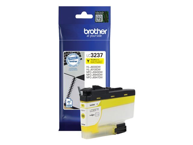 Inkjet Brother LC3237Y geel
