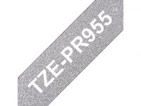 Tape Brother TZEPR955 24mm zilver/wi