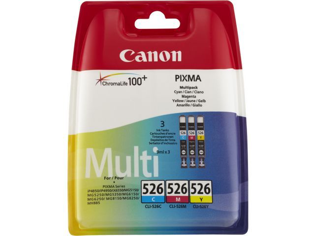 Inkjet Canon CLI-526 multipack kleur
