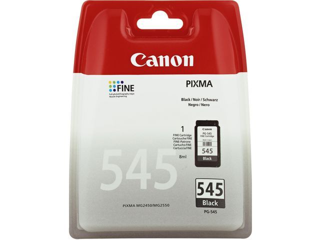 Inkjet Canon PG-545 8ml zwart