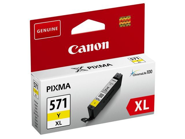 Inkjet Canon CLI-571XL geel
