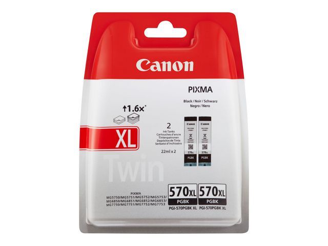 Inkjet Canon Pgi-570Xl zwart/se2
