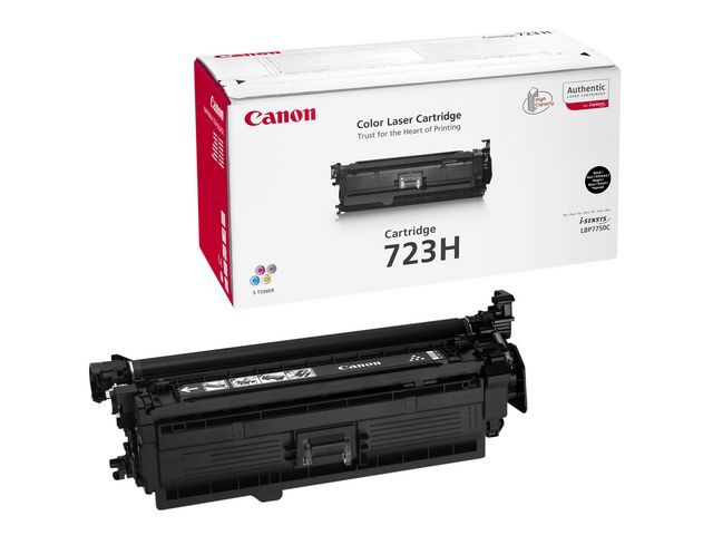 Toner Canon 723H-BK HC 10K zwart
