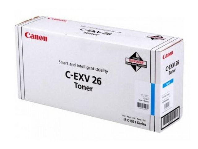 Toner Canon c-exv 26 cyaan
