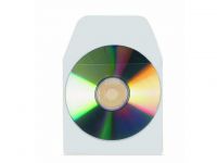 CD/DVD hoes 3L 127x127mm/pk 100