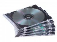 CD case slimline transp / pak 25