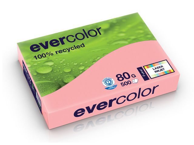 Papier Evercolor A4 80g roze/pk500