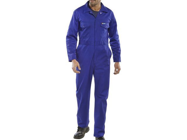 Overall Click royal blauw 50