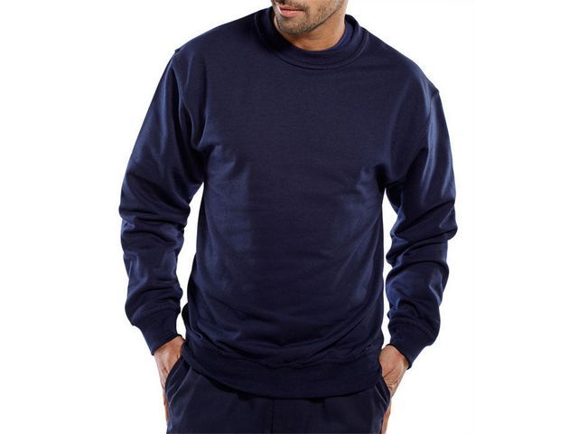 Sweatshirt navy blauw XXS