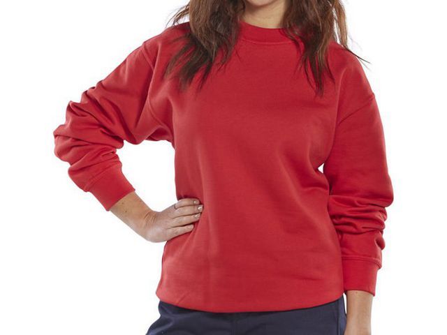 Sweatshirt rood XL