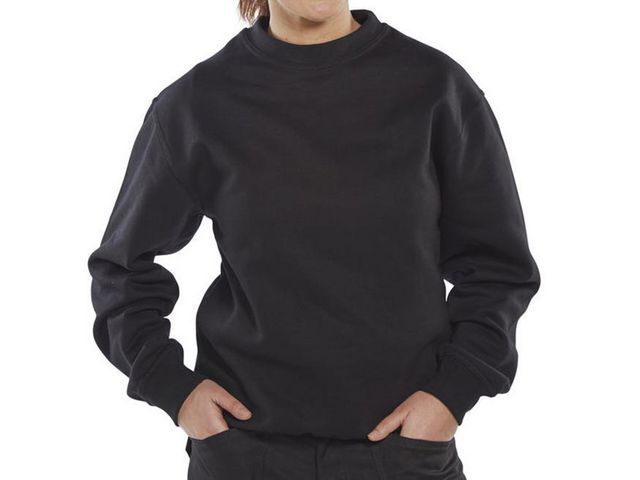 Sweatshirt zwart M