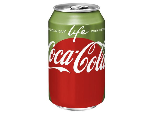 Coca-Cola Coca-Cola Life frisdrank blikje 330 ml (pak 24 x 0.33 liter)