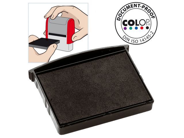 Colop Reserve kussen t.b.v. zelfinktende stempels E/2300 zwart voor 2360 (package 2 each)