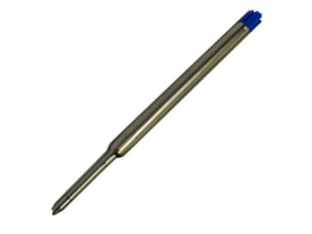 Detectamet Tufftip kliksysteem HD pen navulling, metallic huls, blauwe inkt (pak 50 stuks)