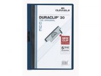 Klemmap Duraclip A4 3mm nachtblauw/ds25