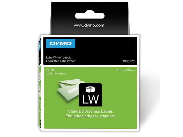 Label Dymo Durable 28x89mm 1x130