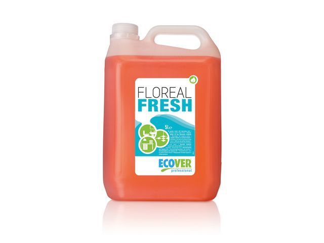 ECOVER PROFESSIONAL Floreal frisse allesreiniger vloeibaar concentraat oranje 5 l (can 5 liter)