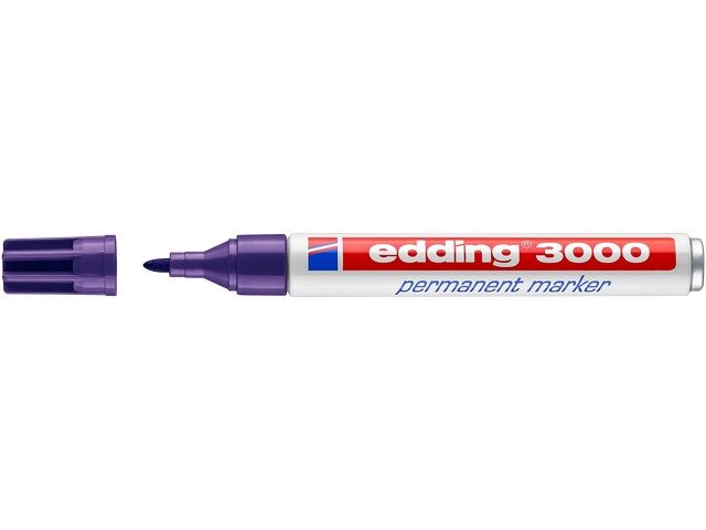 Permanent marker edding 3000 violet/ds10