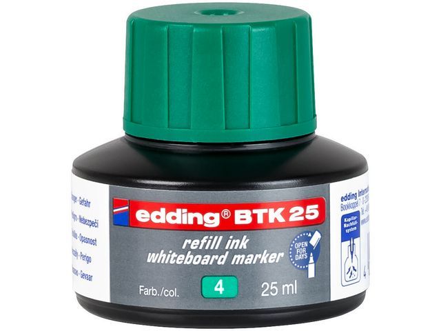 Inkt Edding boardm BTK-25 groen 25ml