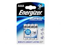 Batterij Energizer Ultimate Lith AAA/pk4