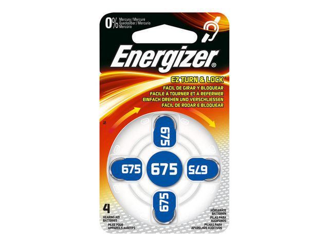 Energizer Energizer batterij - 675 - Zinklucht x 4 (doos 6 x 4 stuks)