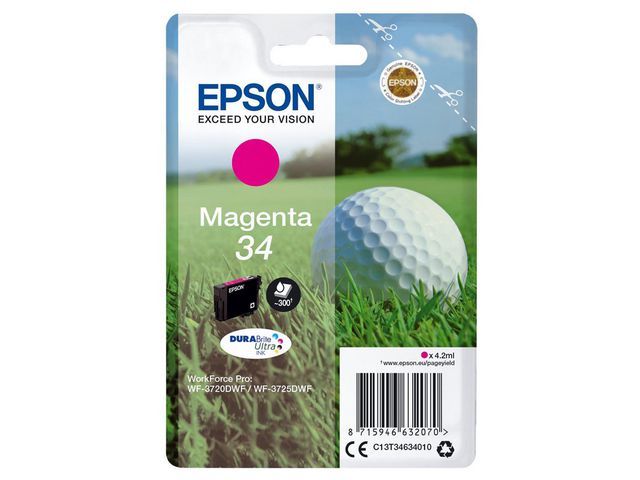 Inkjet Epson T34634010 magenta(34)