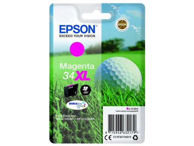 Inkjet Epson T34734010 magenta(34Xl)
