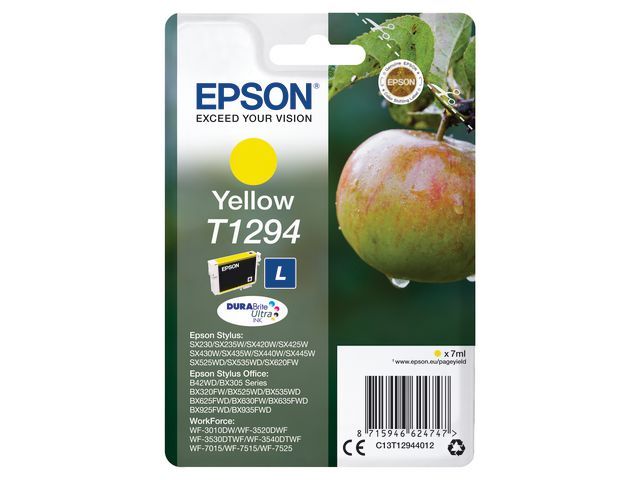 Inkjet Epson T12944012 Geel