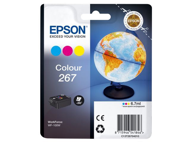 Inkjet Epson C13T267 kleur