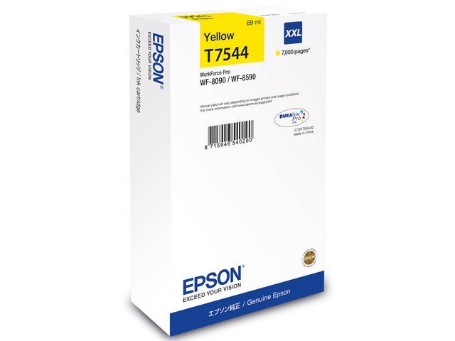 Inkjet Epson WF-8090 XXL geel