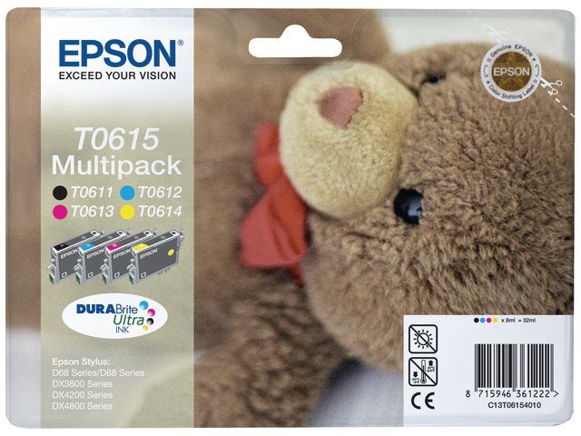 Inkjet Epson C13T061540A0 Multipack/4