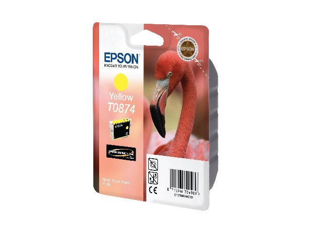 Inkjet Epson T0874 11,4ml geel