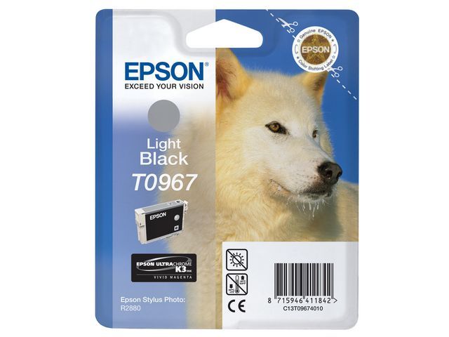 Inkjet Epson T0967 licht zwart