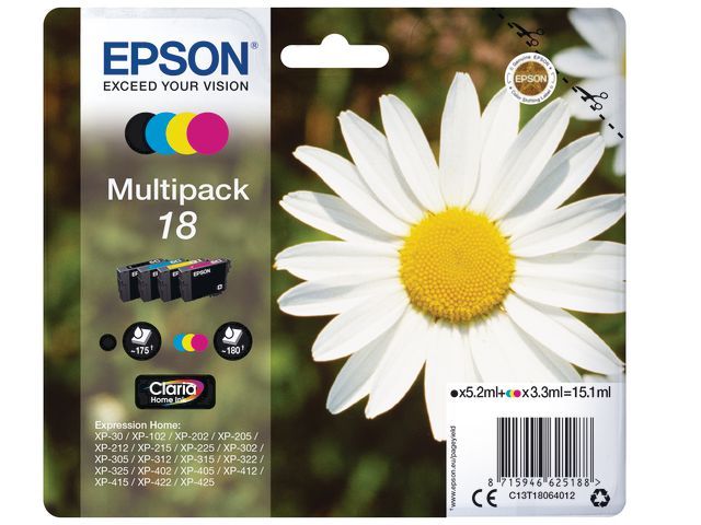 Inkjet Epson T18064012 (18)/bl4