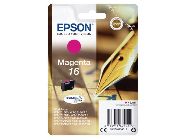 Inkjet Epson T16234012 magenta(16)