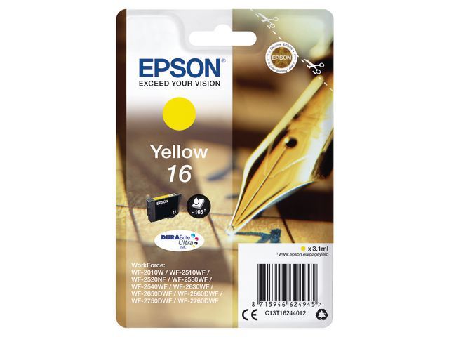 Inkjet Epson T16244012 geel(16)