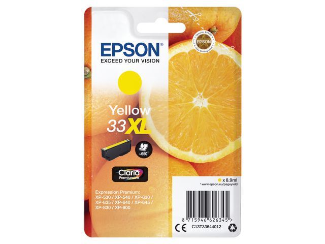Inkjet Epson T33644012 Geel(33XL)